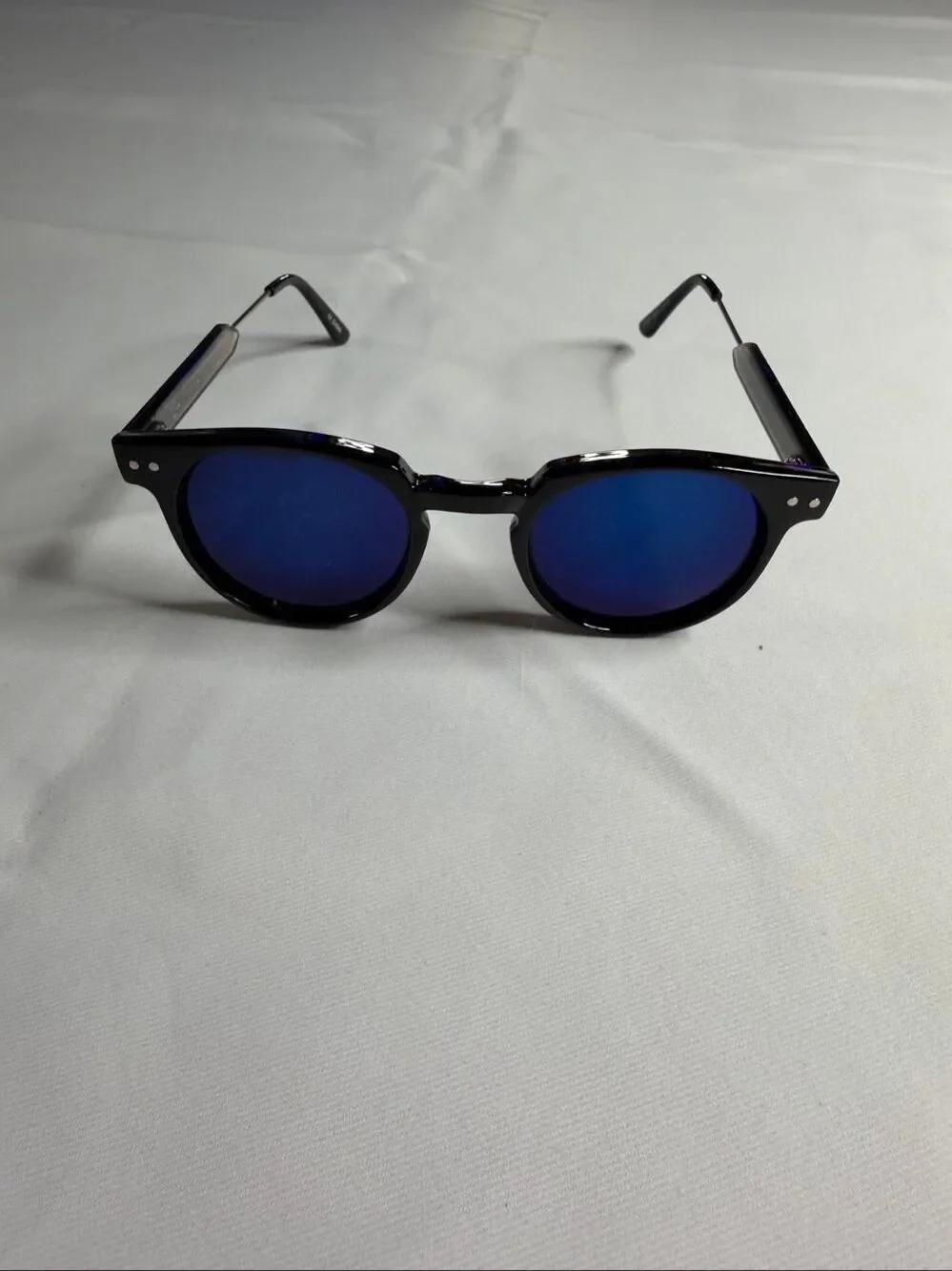 Teddy Boy Cat .3 Spitfire England Sunglasses Black,  Blue Iridium